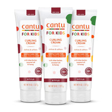Load image into Gallery viewer, Care for Kids Paraben & Sulfate-Free Curling Cream with Shea Butter, 8 Oz (Pack of 3)