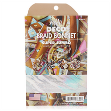 Load image into Gallery viewer, Ms. Remi Deco Silky Satin Braid Bonnet Super Jumbo, 1 Count, Assorted Patterns