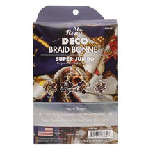 Load image into Gallery viewer, Ms. Remi Deco Silky Satin Braid Bonnet Super Jumbo, 1 Count, Assorted Patterns