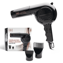 Load image into Gallery viewer, Hot & Hotter Ceramic Pro-2000 Dryer, 1 Count, Black