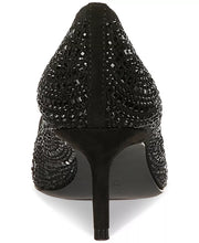 Load image into Gallery viewer, Women'S Heathere Slip-On Pointed-Toe Mid-Heel Pumps