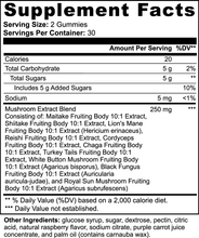 Load image into Gallery viewer, MindFuel Mushroom Gummies | 10X Fruiting Body Extract Blend | Daily Wellness Supplement