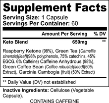 Load image into Gallery viewer, Metabolism & Energy Support Capsules with Green Tea & Caffeine | Daily Wellness Formula | Made in USA