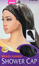 Load image into Gallery viewer, Qfitt Braid Jumbo Shower Cap, 1 pc