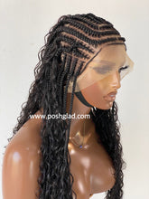 Load image into Gallery viewer, Glueless French Braid Bohemian Cornrow Wig - Dash