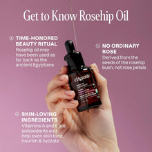 Load image into Gallery viewer, Organic Rosehip Seed Oil for Face, 100% Pure | Natural Cold Pressed Unrefined Non-Gmo | Carrier Oil for Skin, Hair & Nails