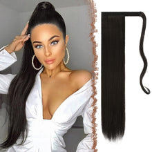 Load image into Gallery viewer, VIP Ponytail / Silky 24" (100 grams) 100% Human Hair