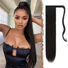 Load image into Gallery viewer, VIP Ponytail / Silky 24" (100 grams) 100% Human Hair