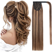 Load image into Gallery viewer, VIP Ponytail / Silky 24" (100 grams) 100% Human Hair