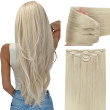 Load image into Gallery viewer, VIP Clip Extensions / Silky Straight 18" (140 g) - ClipeX System