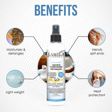 Load image into Gallery viewer, J.Amila Natural Leave In Conditioner Detangler, 8 oz