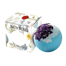 Load image into Gallery viewer, 1Pc Aromatic Bubble Bath Ball Essential Oil Petal Deep Sea Body Bath Salt Ball Natural Low Foam Bubble Bath Bombs Ball