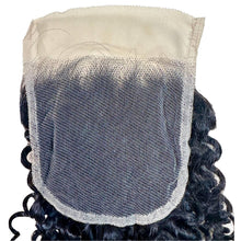 Load image into Gallery viewer, Kinky Curly 4x4 Transparent Lace Human Hair Closure