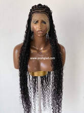 Load image into Gallery viewer, Glueless French Braid Bohemian Cornrow Wig - Dash