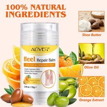 Load image into Gallery viewer, Cracked Heel Treatment , Cracked Feet, Heals and Moisturizes for Healthy Feet, Sweet Orange Scentl, 2.4 Oz
