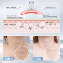 Load image into Gallery viewer, Firming Removal Device for Neck Face, Facial and Neck Massage Kit, Double Chin Reducer Vibration Massager for Skin Care,Improve, Firm, and Smooth, White