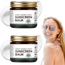Load image into Gallery viewer, Beef Tallow Sunscreen - Beef Tallow and Zinc Sun Balm, Grass Fed Beef Tallow with SPF 50, Non-Nano Zinc Oxide Sunscreen, Natural Sunscreen Tallow Moisturizer for All Type Skin (2PC)