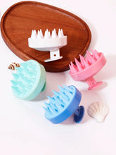 Load image into Gallery viewer, Hair wash brush, silicone scalp massage comb, soft body massage brush, beauty and hairdressing tool, shower SPA comb