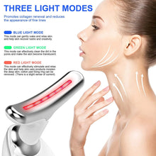 Load image into Gallery viewer, Firming Removal Device for Neck Face, Facial and Neck Massage Kit, Double Chin Reducer Vibration Massager for Skin Care,Improve, Firm, and Smooth, White