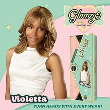 Load image into Gallery viewer, Sensationnel Glamzy Synthetic Hair Glueless HD Lace Parting Wig - VIOLETTA