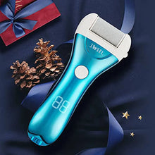 Load image into Gallery viewer, Callus Remover for Feet, Electric Foot File Rechargeable Foot Scrubber Pedicure Tools for Feet Electronic Callus Shaver Waterproof Pedicure Kit for Cracked Heels and Dead Skin with 5 Roller Heads