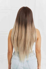 Load image into Gallery viewer, Medium Ash Blonde Synthetic Straight Wig, 26''