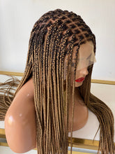 Load image into Gallery viewer, Glueless Knotless Full Lace Braided Wig