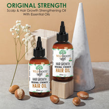 Load image into Gallery viewer, WILDROOTS Hair Growth Original Strength Hair Oil, 4 Fl. Oz.