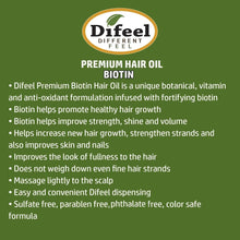 Load image into Gallery viewer, Difeel Biotin Premium Hair Oil