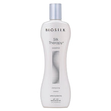 Load image into Gallery viewer, Silk Therapy Shampoo, Gentle Hair Cleanser Delivers Healthy & Shiny Hair, Great for All Hair Types, Sulfate, Paraben, & Cruelty-Free, 12 Oz