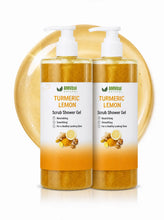 Load image into Gallery viewer, AMVital Turmeric Lemon Scrub Shower Gel