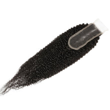 Load image into Gallery viewer, Afro Kinky 2x6 Transparent Lace Human Hair Closure