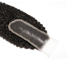 Load image into Gallery viewer, Afro Kinky 2x6 Transparent Lace Human Hair Closure