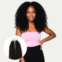 Load image into Gallery viewer, Afro Kinky 2x6 Transparent Lace Human Hair Closure