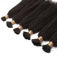 Load image into Gallery viewer, 100% Human Bulk Braiding Hair - Afro Kinky