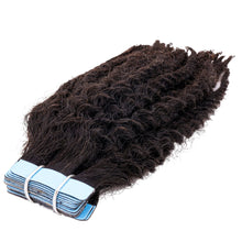 Load image into Gallery viewer, 100% Human Hair Tape In Extensions - Afro Kinky Coily