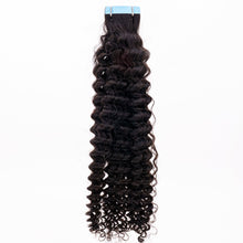 Load image into Gallery viewer, 100% Human Hair Tape In Extensions - Afro Kinky Curly