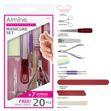 Load image into Gallery viewer, Almine Professional Manicure Set 20pc