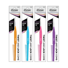 Load image into Gallery viewer, Annie Twist & Lock Comb with Crochet Hook, 1 Count, Assorted