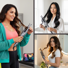Load image into Gallery viewer, Hot & Hotter Ceramic Auto Curler 1 Inch, 1 Count, Grey