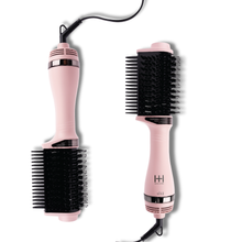 Load image into Gallery viewer, Hot & Hotter Multi-Functional Hair Dryer Brush with Comb, Pink