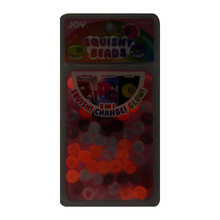 Load image into Gallery viewer, Joy Round Squishy Hair Beads X-Large, 80 Count, UV Glow-in-Dark Hot Pink