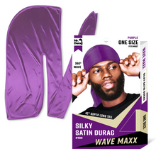 Load image into Gallery viewer, Mr. Durag Wave Maxx Silky Satin Durag, 1 Count, Assorted Vibrant