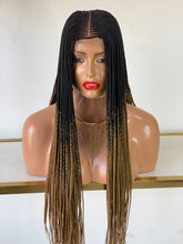 Load image into Gallery viewer, Glueless Tribal Cornrow Braided Wig