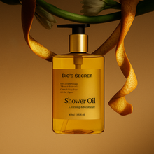 Load image into Gallery viewer, Bio's Secret Cedarwood & Jojoba Oil Shower Oil