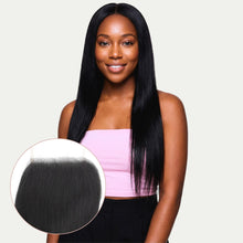 Load image into Gallery viewer, Brazilian Silky Straight 4x4 Transparent Lace Human Hair Closure
