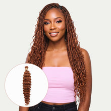 Load image into Gallery viewer, 100% Human Bulk Braiding Hair - Deep Wave, Color 350