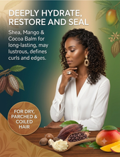 Load image into Gallery viewer, Duma Mbili Shea • Mango • Cocoa Triple-Butter Hair Balm