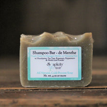 Load image into Gallery viewer, deMenthe Shampoo Bar