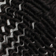 Load image into Gallery viewer, Transparent Lace Human Hair Frontal - Deep Wave 13x4